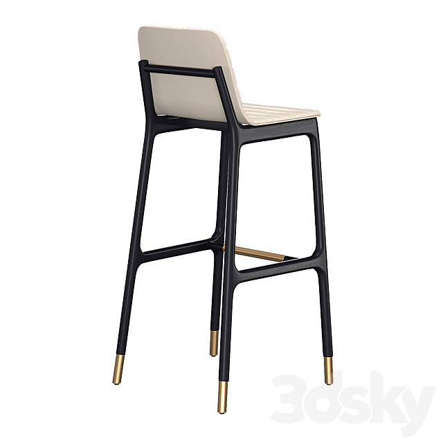 Joyce Stool 3DS Max Model - thumbnail 3