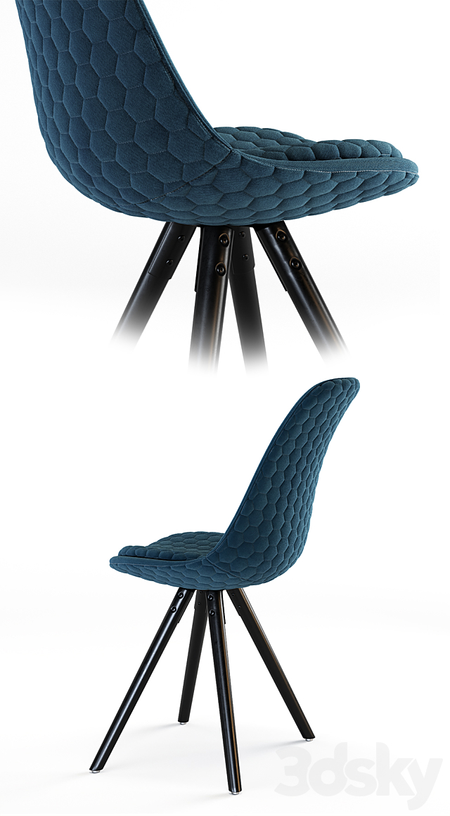 Julia Grup CC0224CWQ26 – LARS Chair 3DSMax File - thumbnail 2