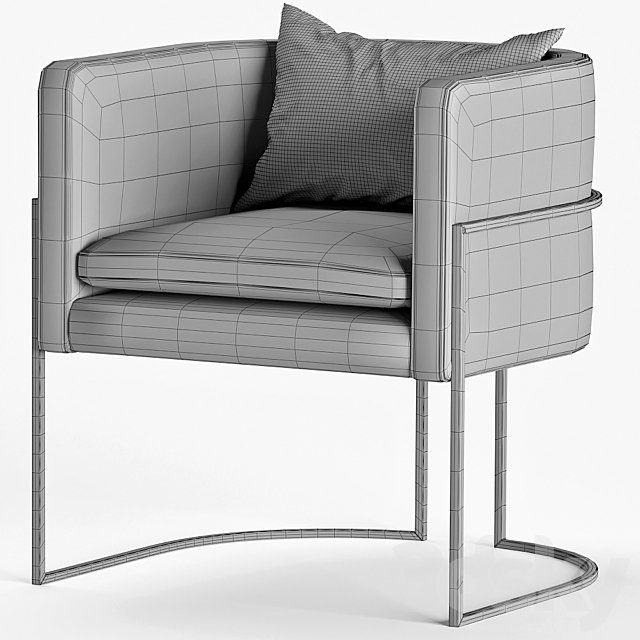 JULIUS chair Kasavello 3ds Max - thumbnail 3