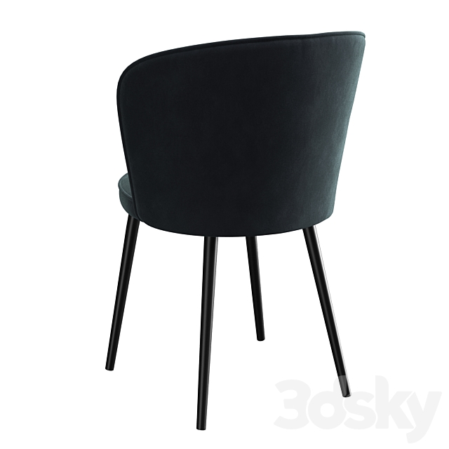 JYSK RISSKOV chair 3DS Max Model - thumbnail 2