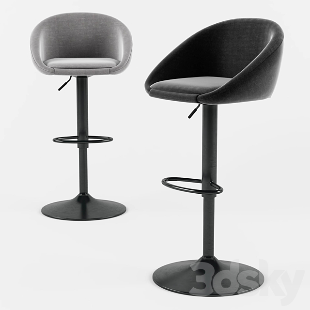 JYSK TAULOV bar stool 3DSMax File - thumbnail 2