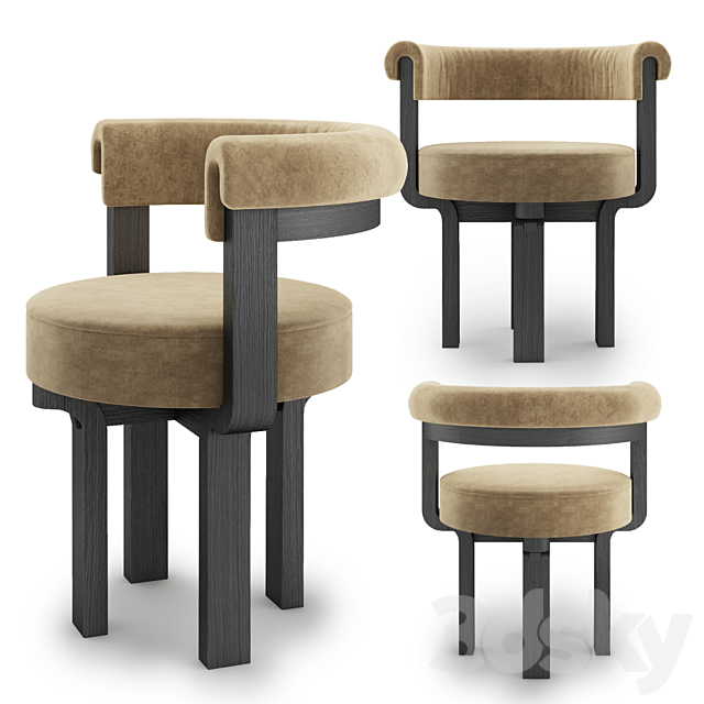 Kana Chair by Vonnegut _ kraft 3ds Max - thumbnail 1