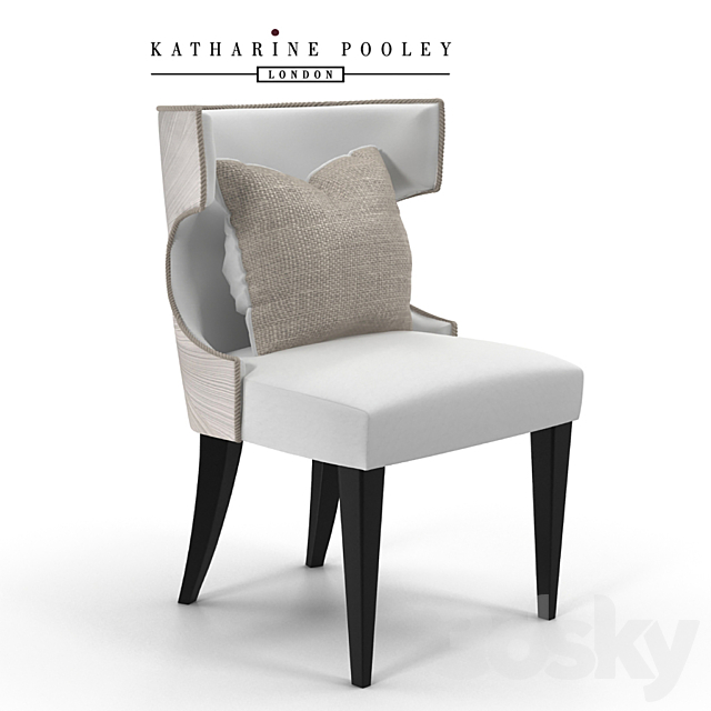 Katharine Pooley Danube chair 3DSMax File - thumbnail 1