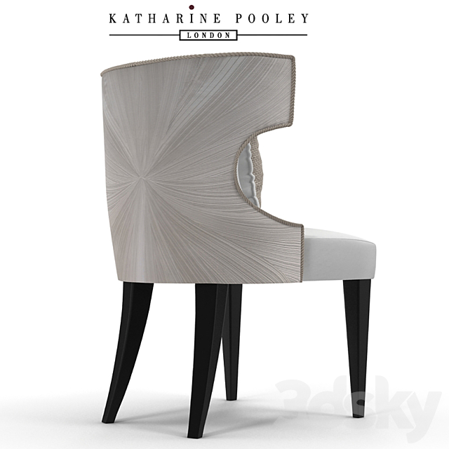 Katharine Pooley Danube chair 3DSMax File - thumbnail 2