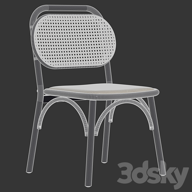 Kave Home – Doriane – Chair 3DS Max Model - thumbnail 4