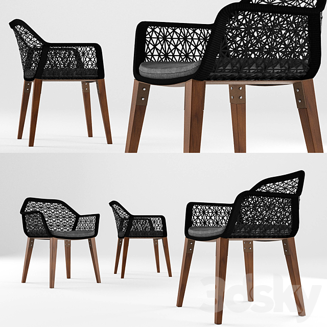 Kettal Chair 3DS Max Model - thumbnail 1