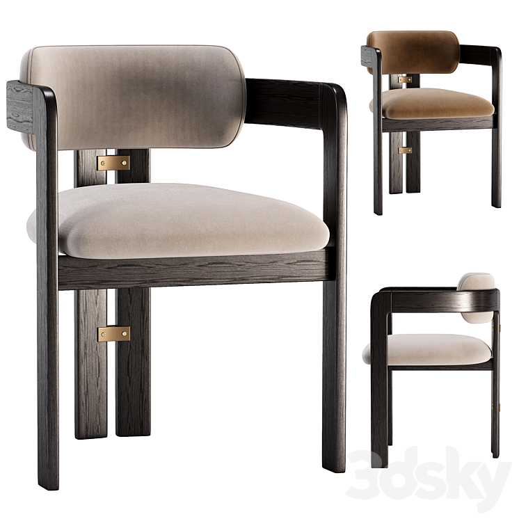 Kibo Chair 3DS Max Model - thumbnail 1