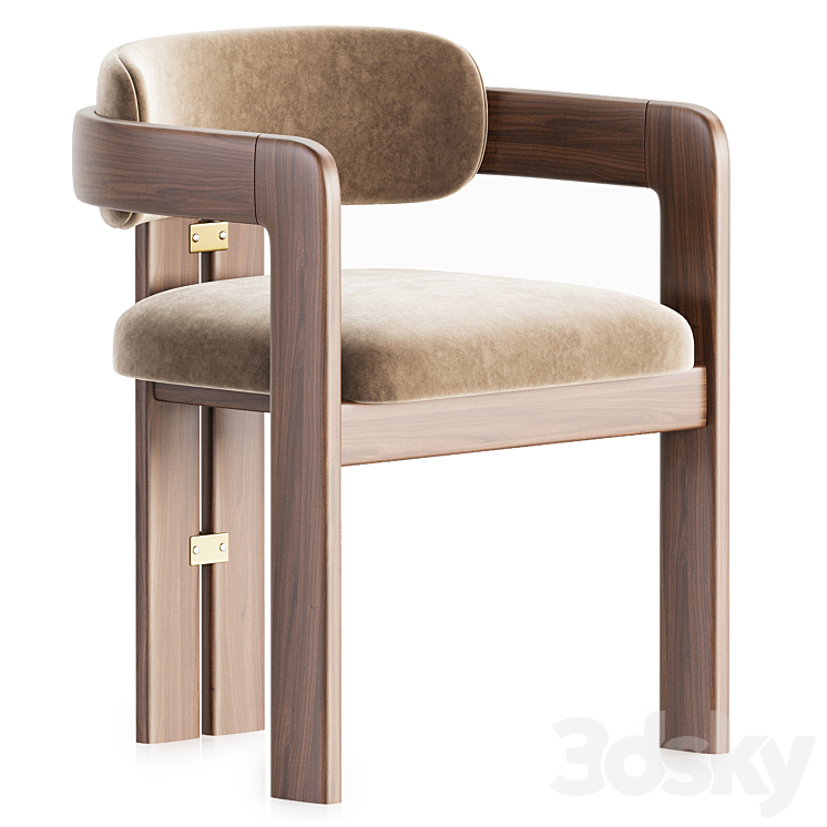 KIBO CHAIR 3DS Max Model - thumbnail 2