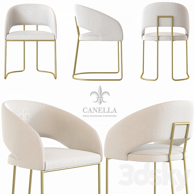 KLASS Chair By Muebles Canella 3DSMax File - thumbnail 1