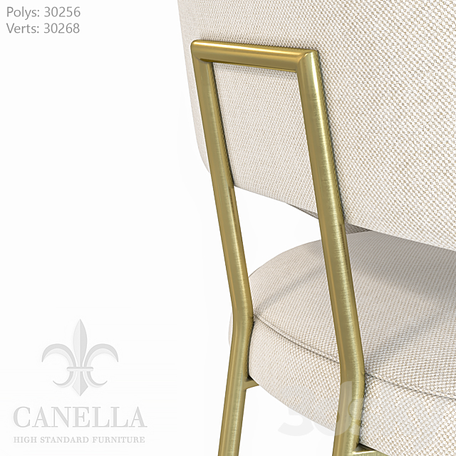 KLASS Chair By Muebles Canella 3DSMax File - thumbnail 3