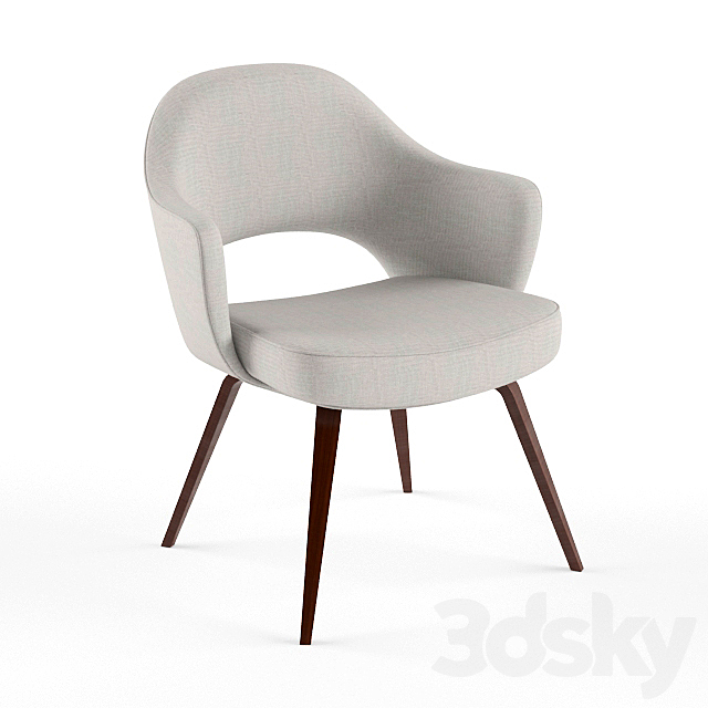 Knoll Saarinen Executive Arm Chair 3DS Max Model - thumbnail 1