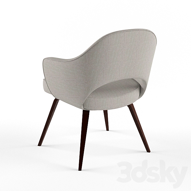 Knoll Saarinen Executive Arm Chair 3DS Max Model - thumbnail 3