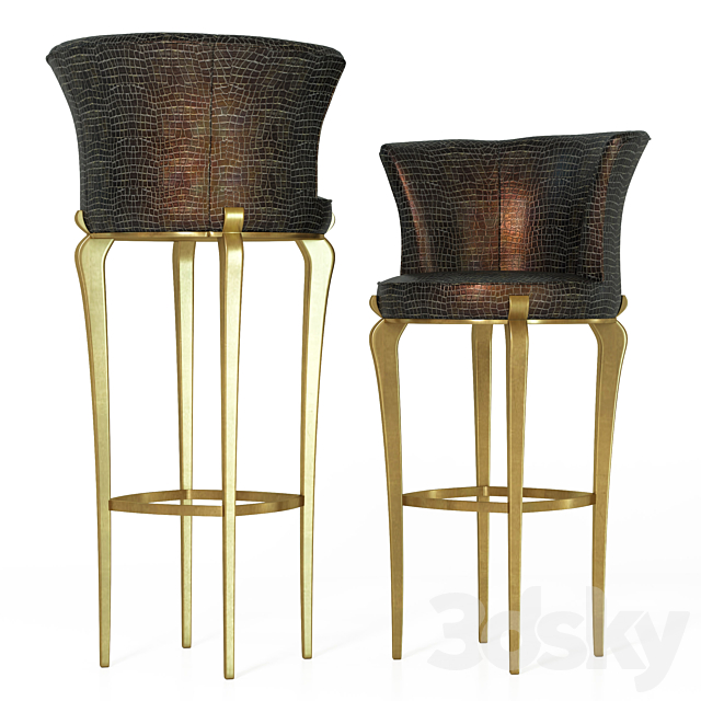 Koket DELICIOSA | BAR STOOL 3DSMax File - thumbnail 2