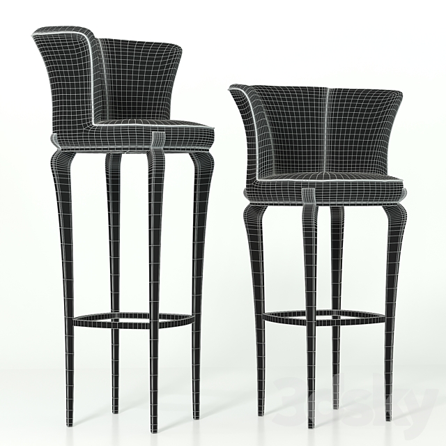 Koket DELICIOSA | BAR STOOL 3DSMax File - thumbnail 3