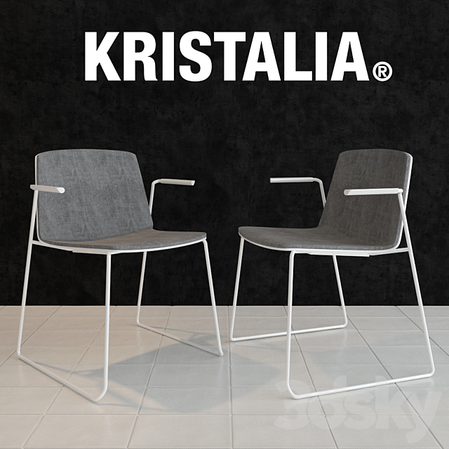 kristalia Rama Slide Base 3DSMax File - thumbnail 1