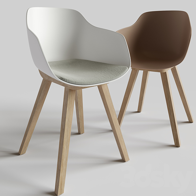 KUSKOA BI | Chair set 3DSMax File - thumbnail 3