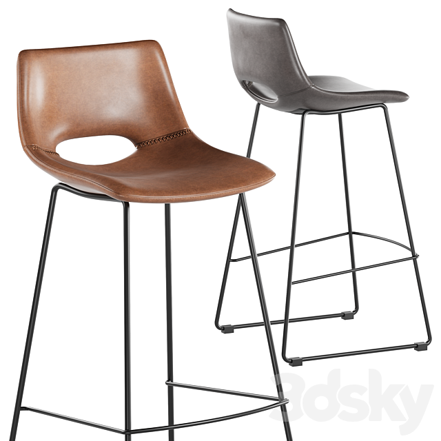 La forma barstool ziggy 3DSMax File - thumbnail 1