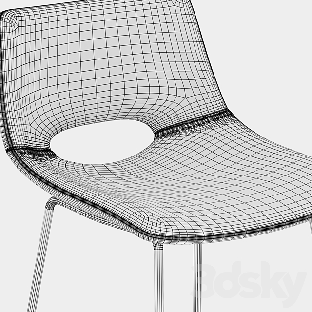 La forma barstool ziggy 3DSMax File - thumbnail 3