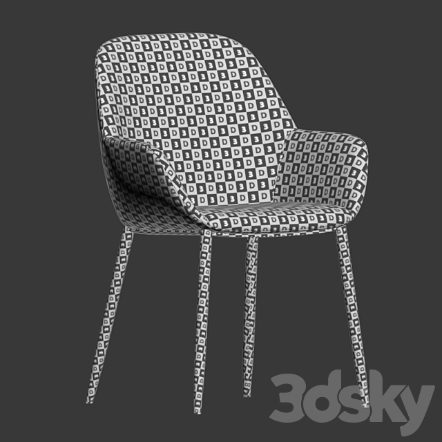 La forma konna chair 3DSMax File - thumbnail 3