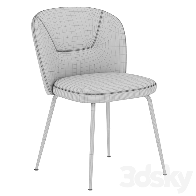 LaForma Anoha chair 3DSMax File - thumbnail 3