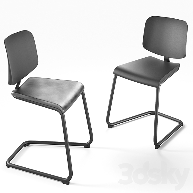 Lammhults add chair 3ds Max - thumbnail 1