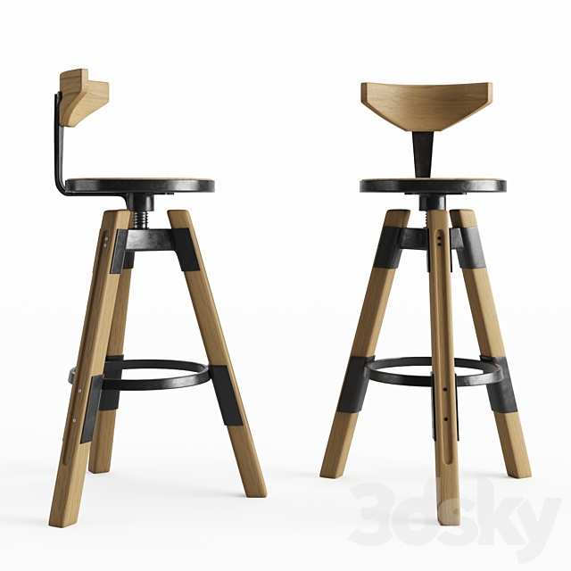 LAR Stool 3DSMax File - thumbnail 1