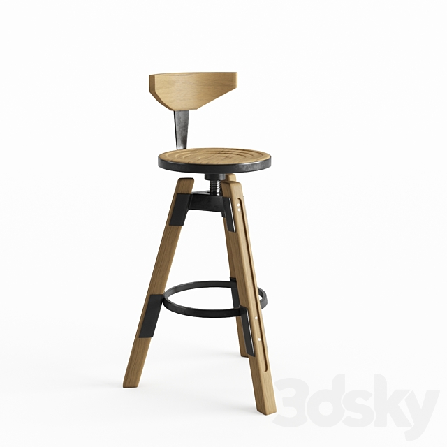 LAR Stool 3DSMax File - thumbnail 5