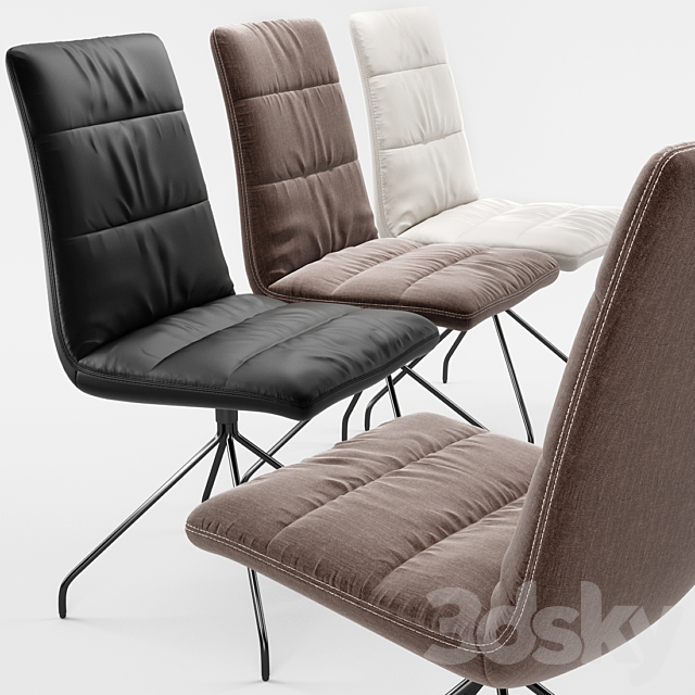 Larina chair 3DSMax File - thumbnail 1