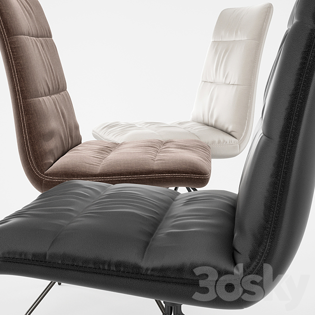 Larina chair 3DSMax File - thumbnail 2