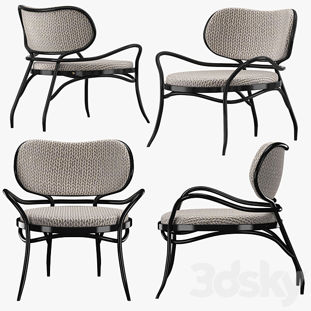 Lehnstuhl Chair 3DSMax File - thumbnail 3