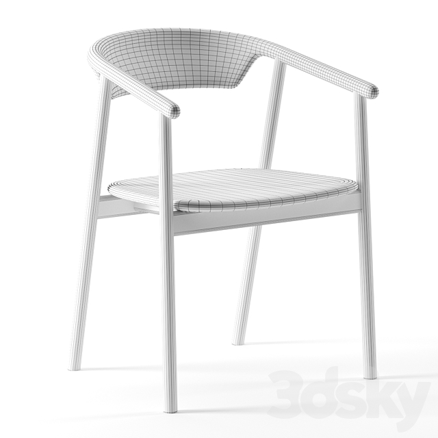 LEVA CHAIR by Mattiazzi 3DS Max Model - thumbnail 3