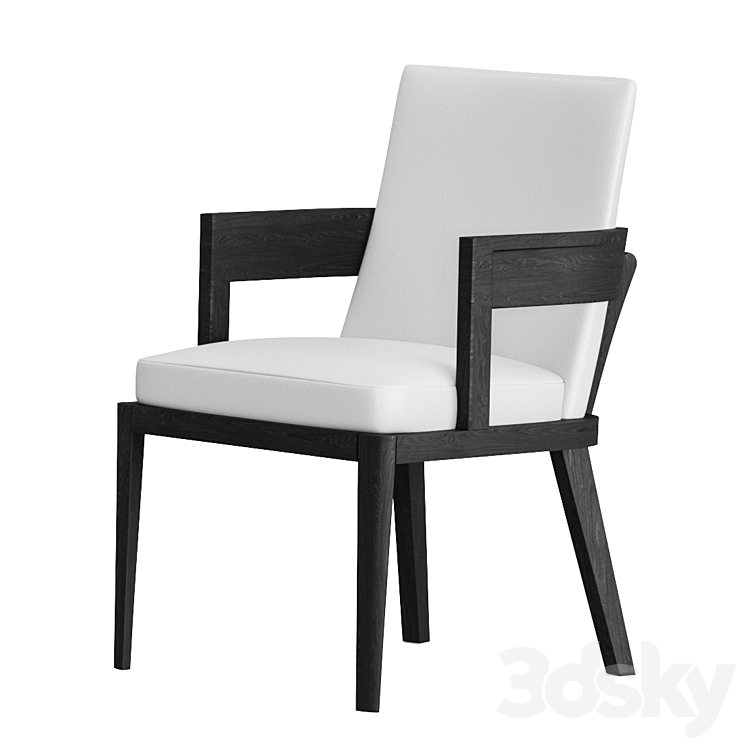 Liaigre robinson armchair 3DS Max - thumbnail 1