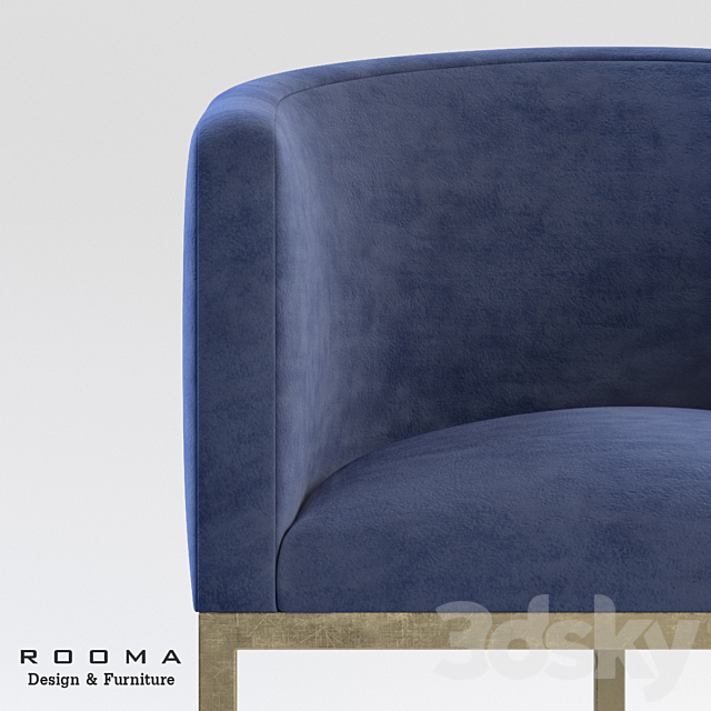 Liana Rooma Design Bar Stool 3DSMax File - thumbnail 2