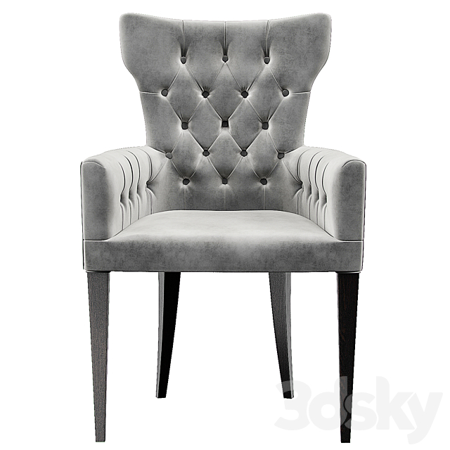 Liberty C Chair 3DS Max Model - thumbnail 2