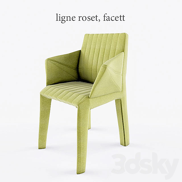 ligne roset. facett 3DSMax File - thumbnail 1