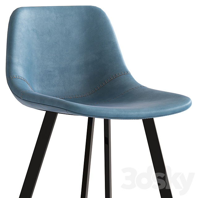 Linea Furniture Abigayle Barstool 3DSMax File - thumbnail 5