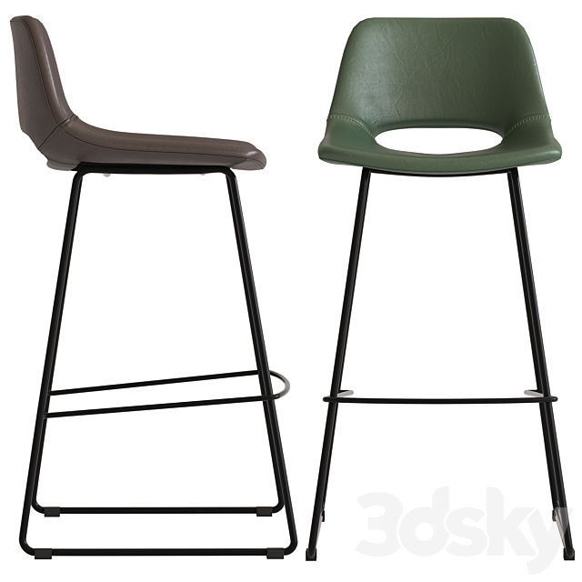 Linea Furniture Eada Barstool 3DSMax File - thumbnail 3