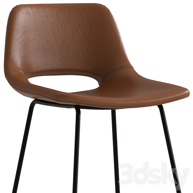 Linea Furniture Eada Barstool 3DSMax File - thumbnail 4