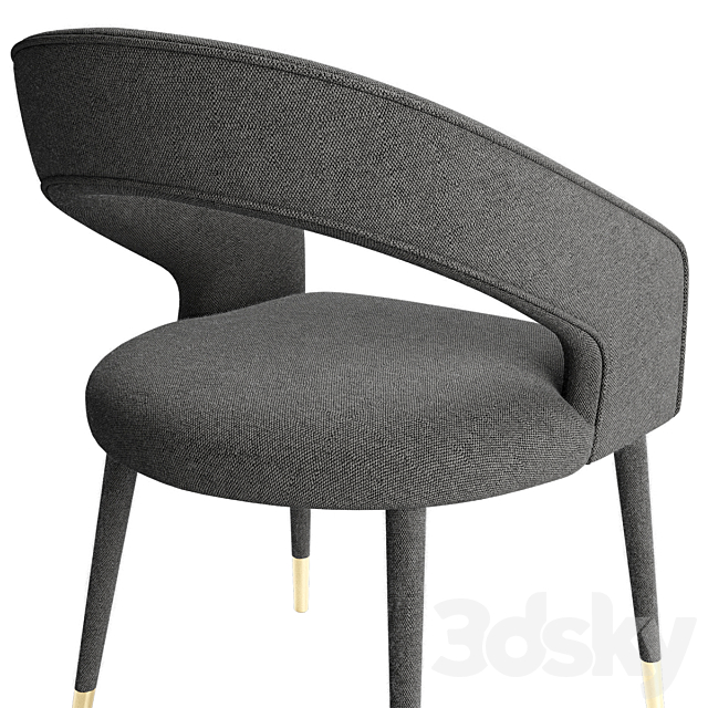 Link Chair 3DS Max Model - thumbnail 4