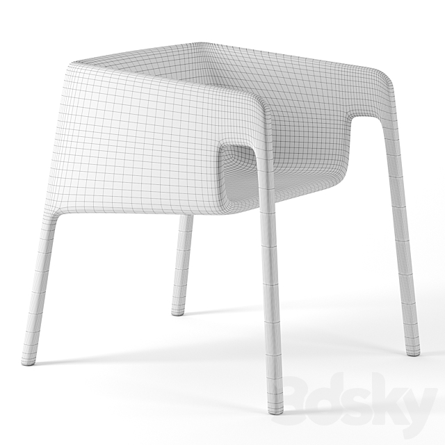 Lobby chair by Horm 3DSMax File - thumbnail 2