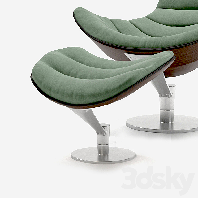 Lobster chair 3ds Max - thumbnail 3