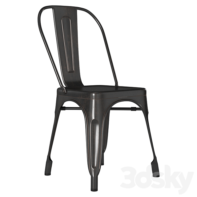 Lockley chair 3DS Max Model - thumbnail 2