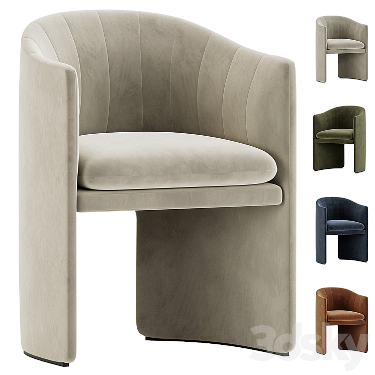 Lofar Dining Chair Skandium 3DS Max Model - thumbnail 3