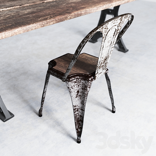 Loft chair 3DSMax File - thumbnail 2