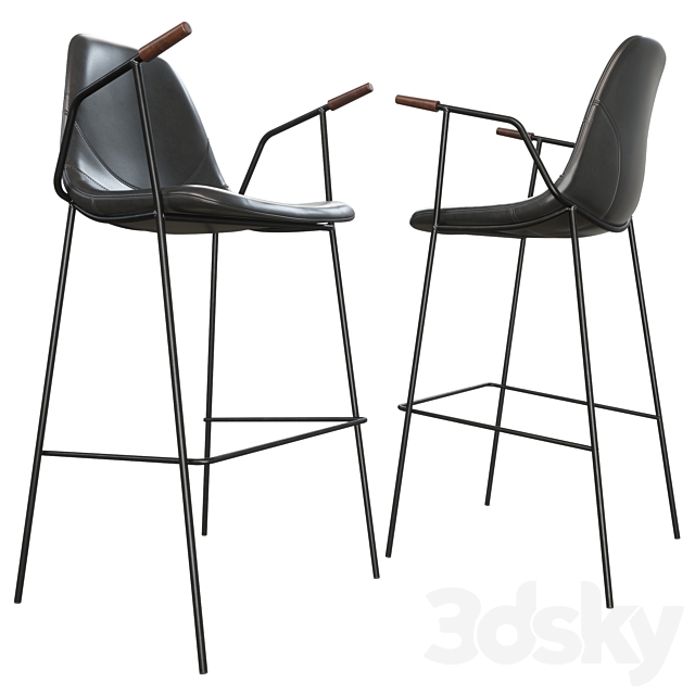 LOFT DESIGNE – BAR STOOL – 30414 model 3DSMax File - thumbnail 1