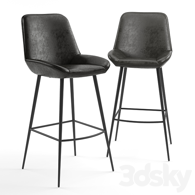 Loft Designe. Bar Stool Model 4034 3DSMax File - thumbnail 1