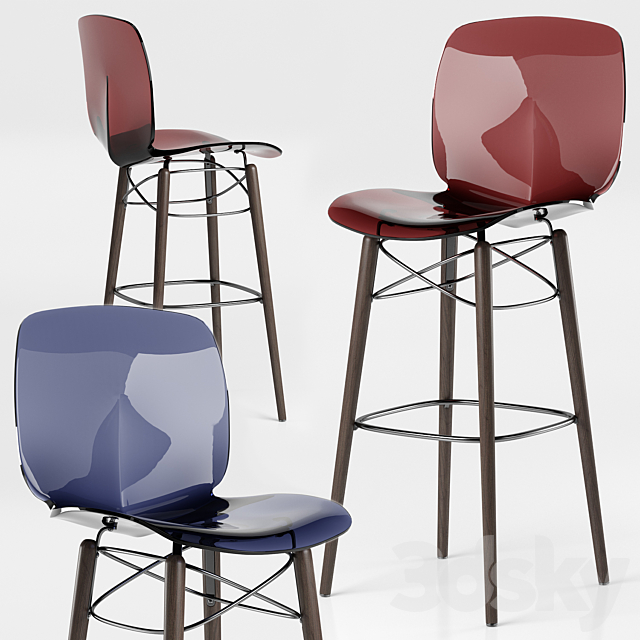 Loto W barchair – Bonaldo 3DSMax File - thumbnail 1