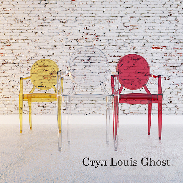 Louis Ghost Chair 3DSMax File - thumbnail 1