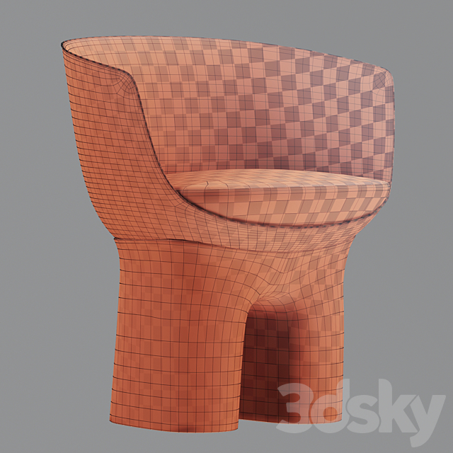 Louis Vuitton – Dolls Chair 3DSMax File - thumbnail 5