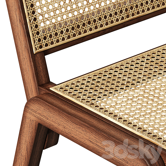 Low chair by H&M 3DSMax File - thumbnail 2